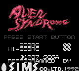 Alien Syndrome screenshot 3 for Sega Game Gear